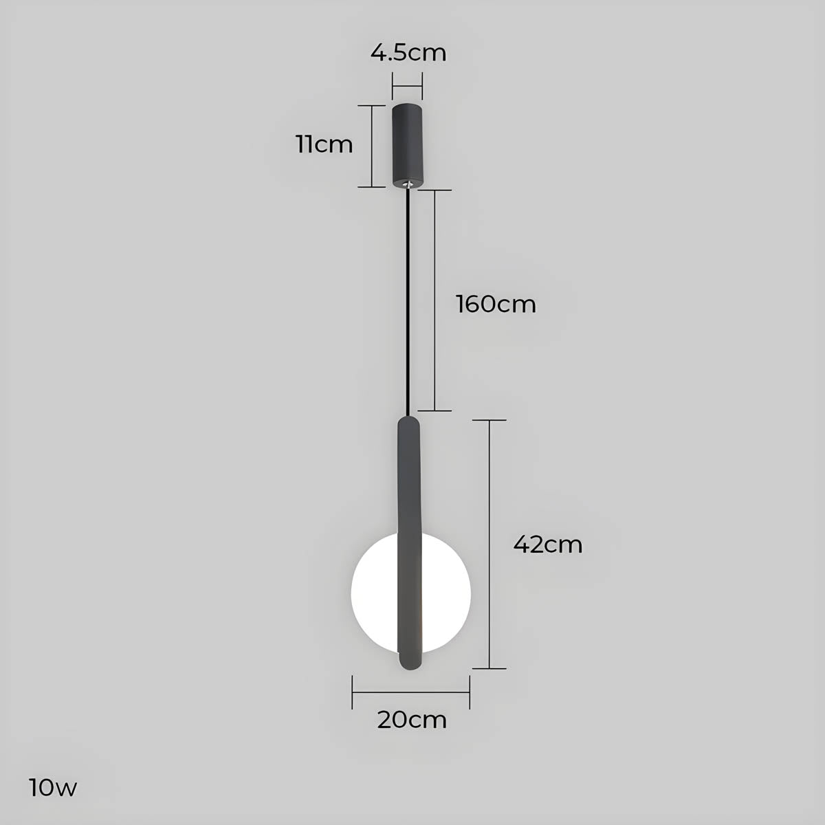 CHARLANN (Reduced Price | B | 42cm / Warm White)