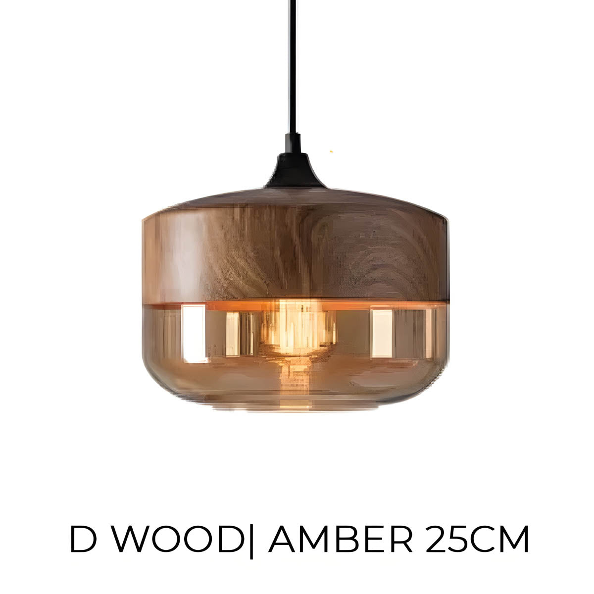 FUSIO (Reduced Price | D Wood, Amber, 25 x 21cm)