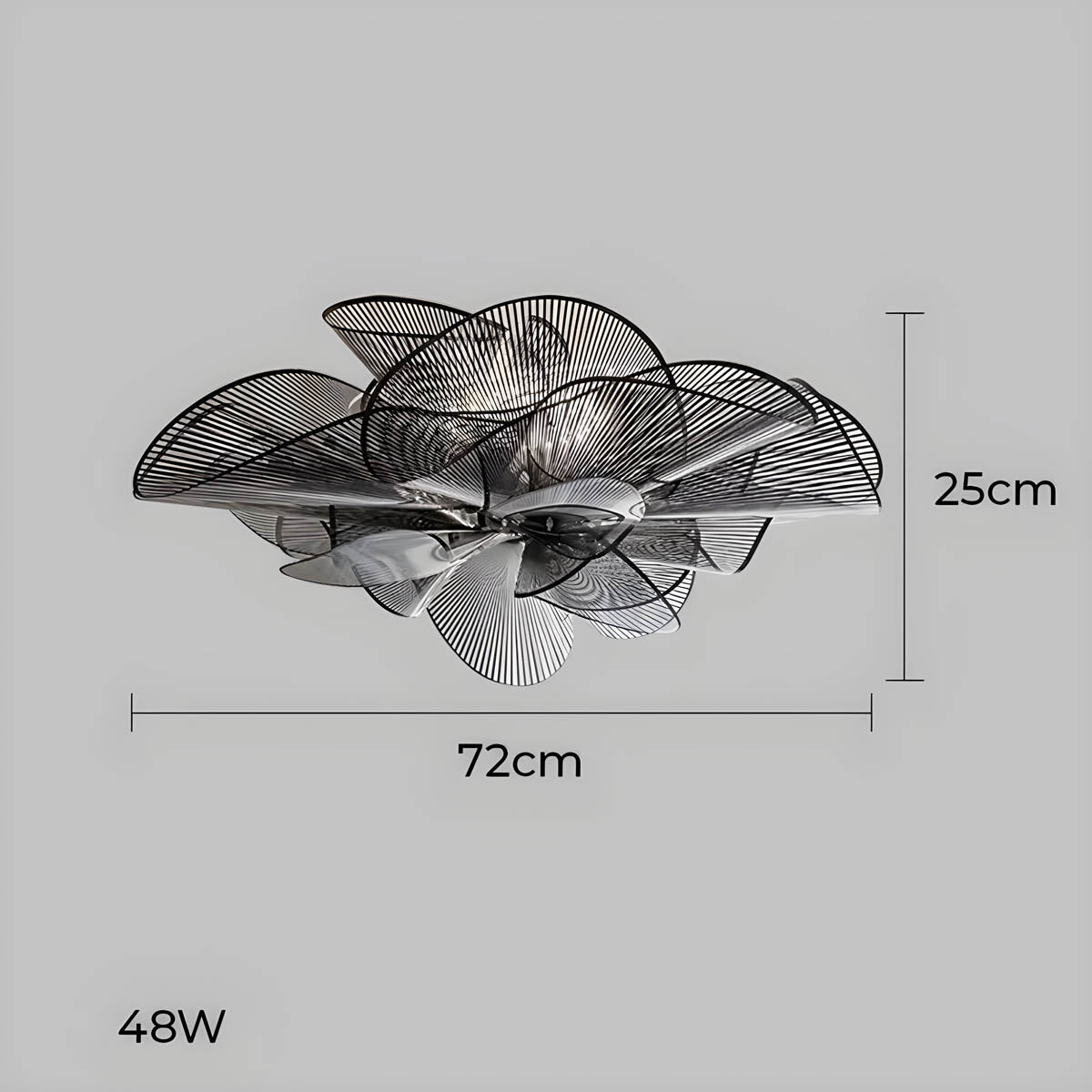 LAUREN (Reduced Price | Ceiling | Black / Warm White)