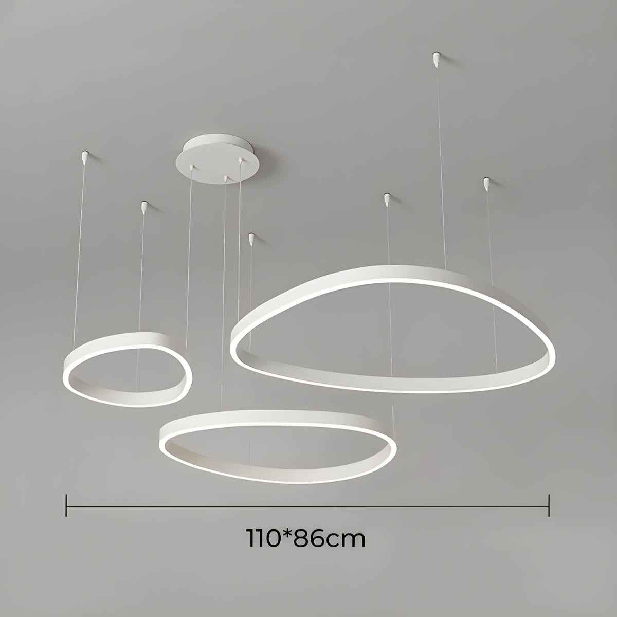 NADINE (Reduced Price | White | 110cm / Warm White)