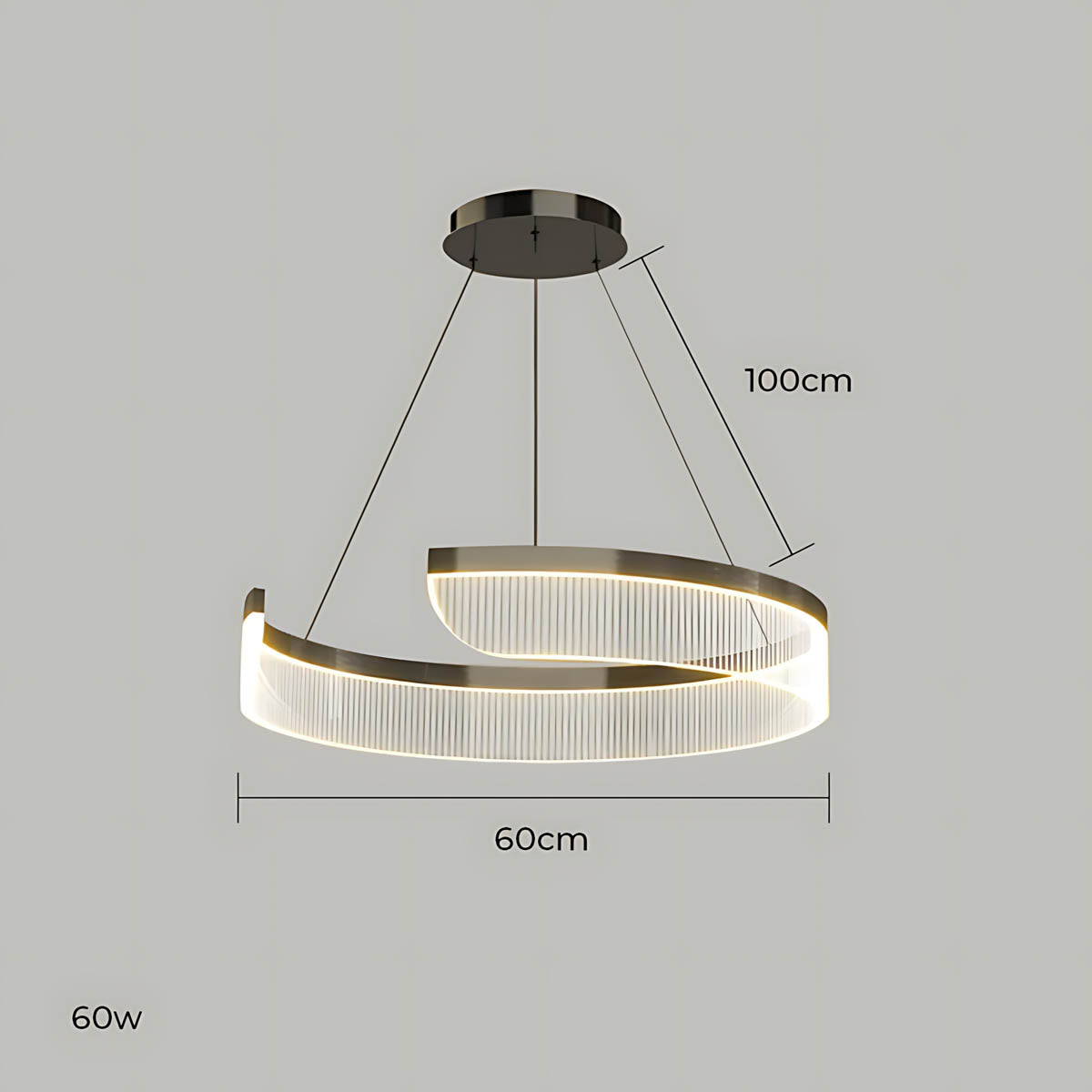 ZEPHY (Reduced Price | 60cm / Tricolor (Dimmable with RC))