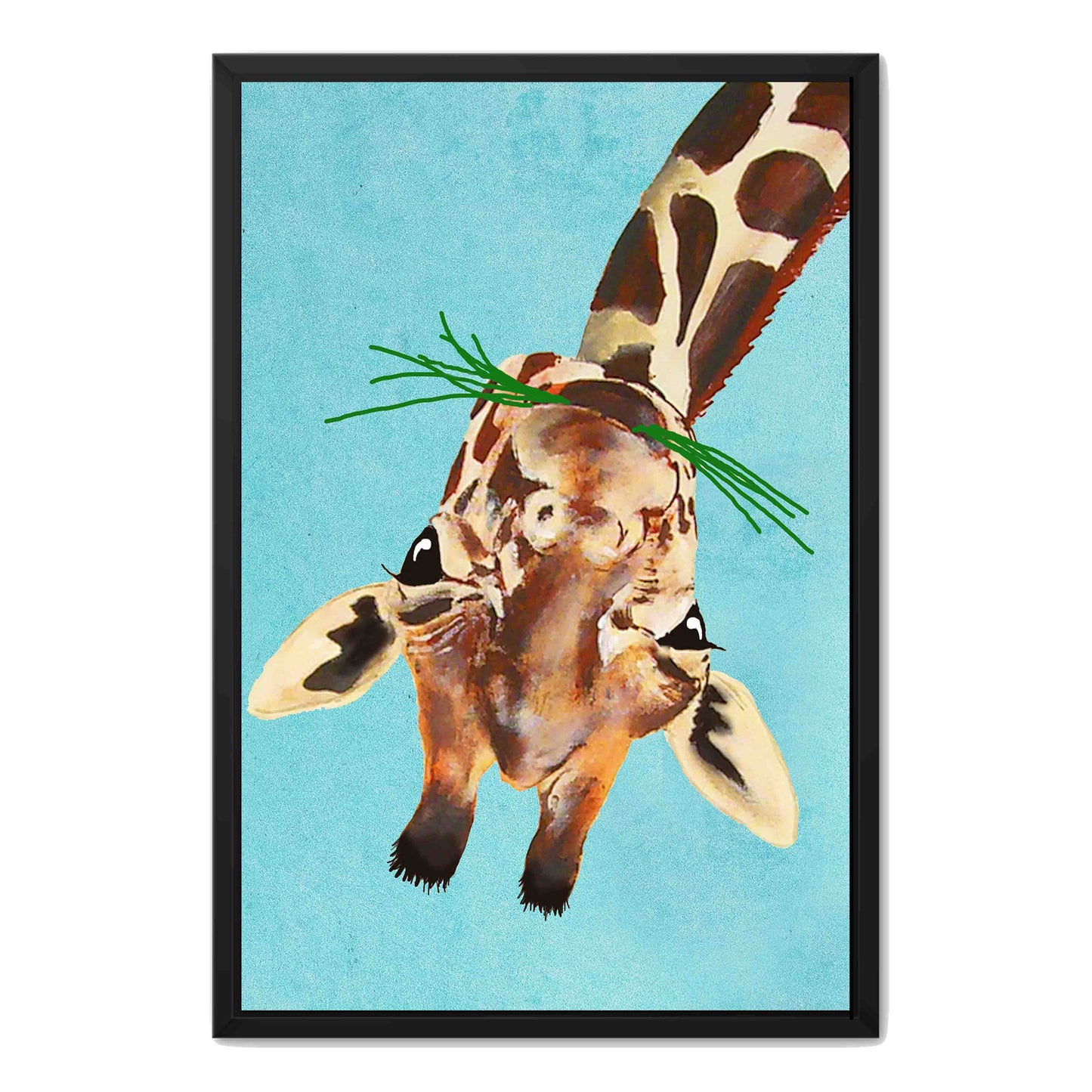 GIRAFFE UPSIDE DOWN | CANVAS