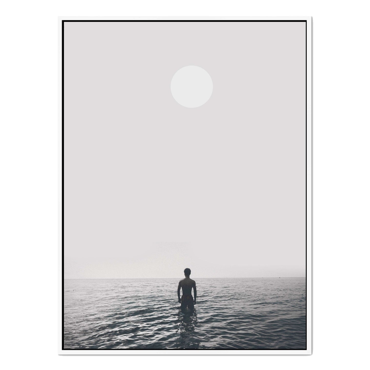 THE MAN AND THE SEA | CANVAS