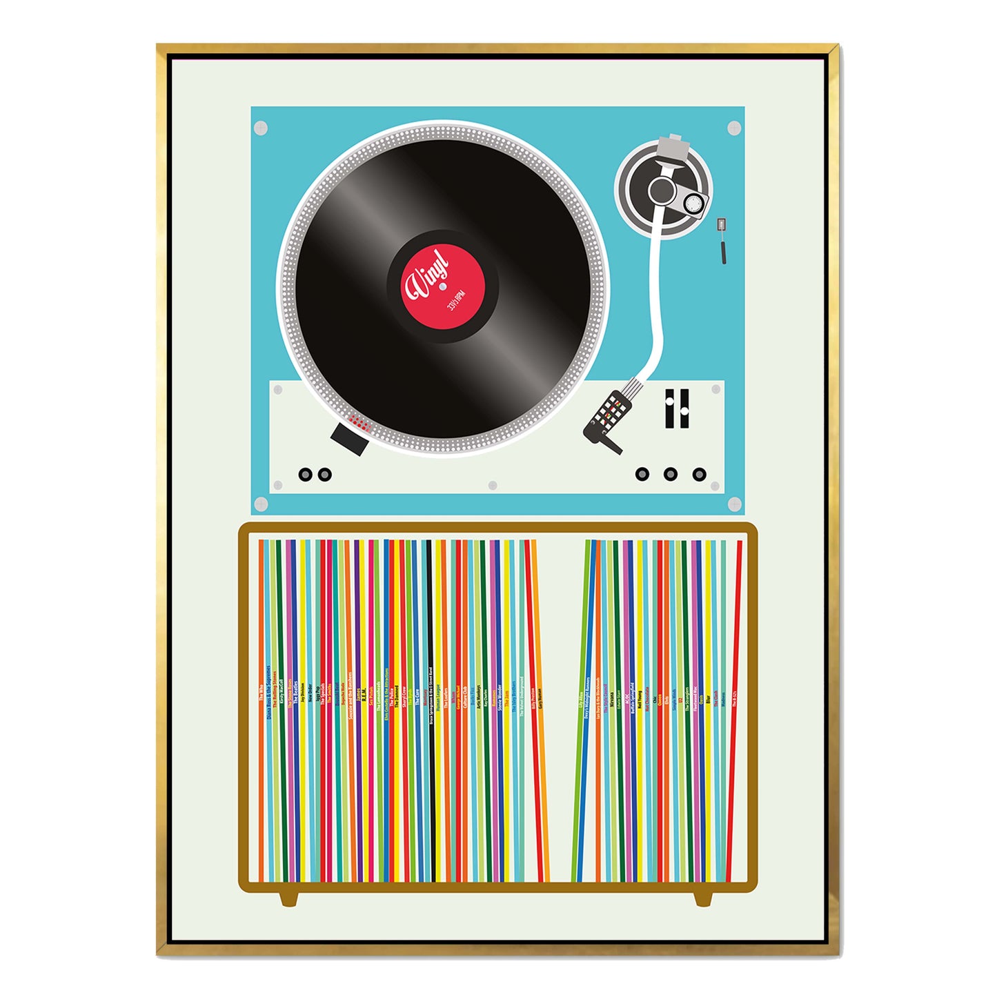 VINYL STACK | CANVAS