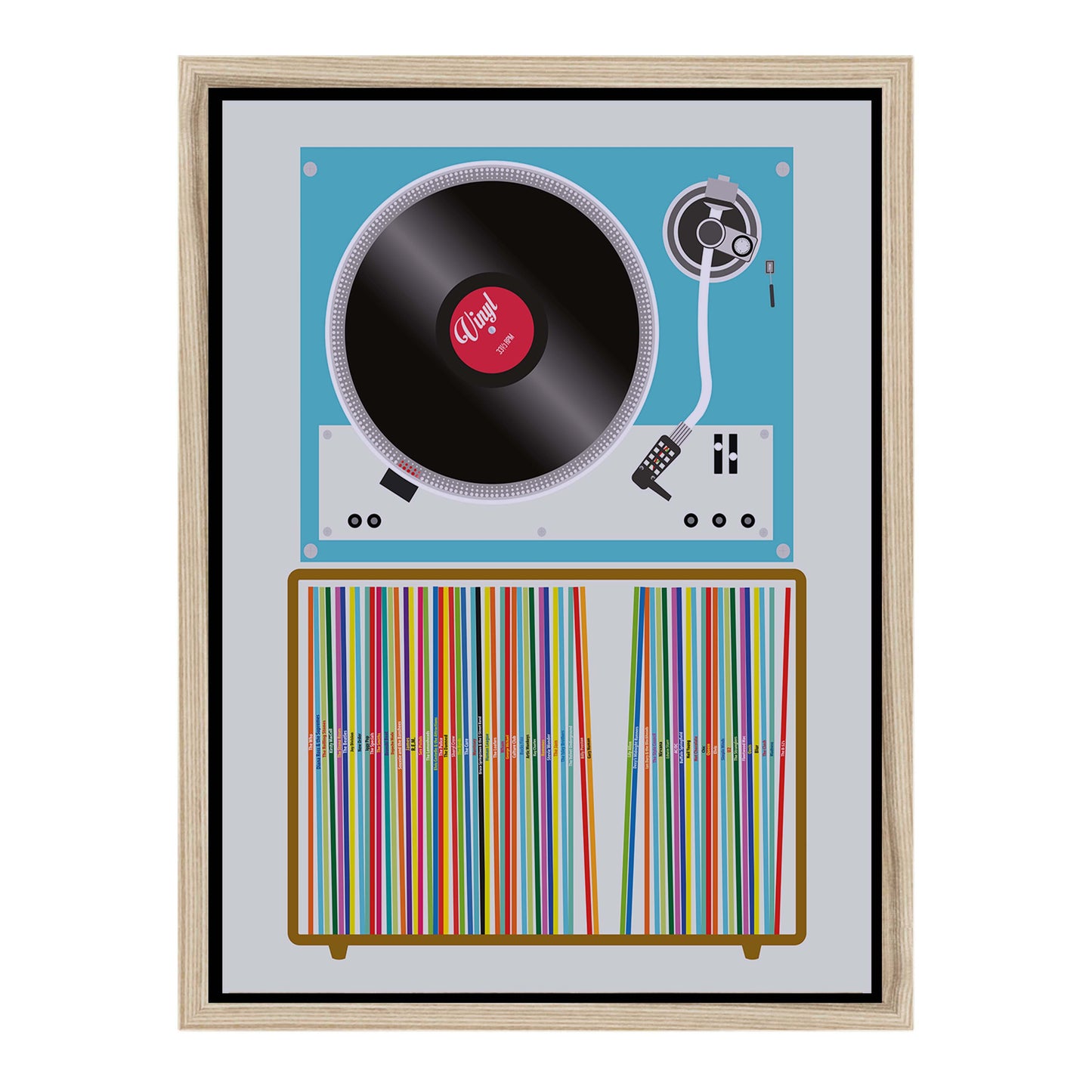 VINYL STACK | CANVAS