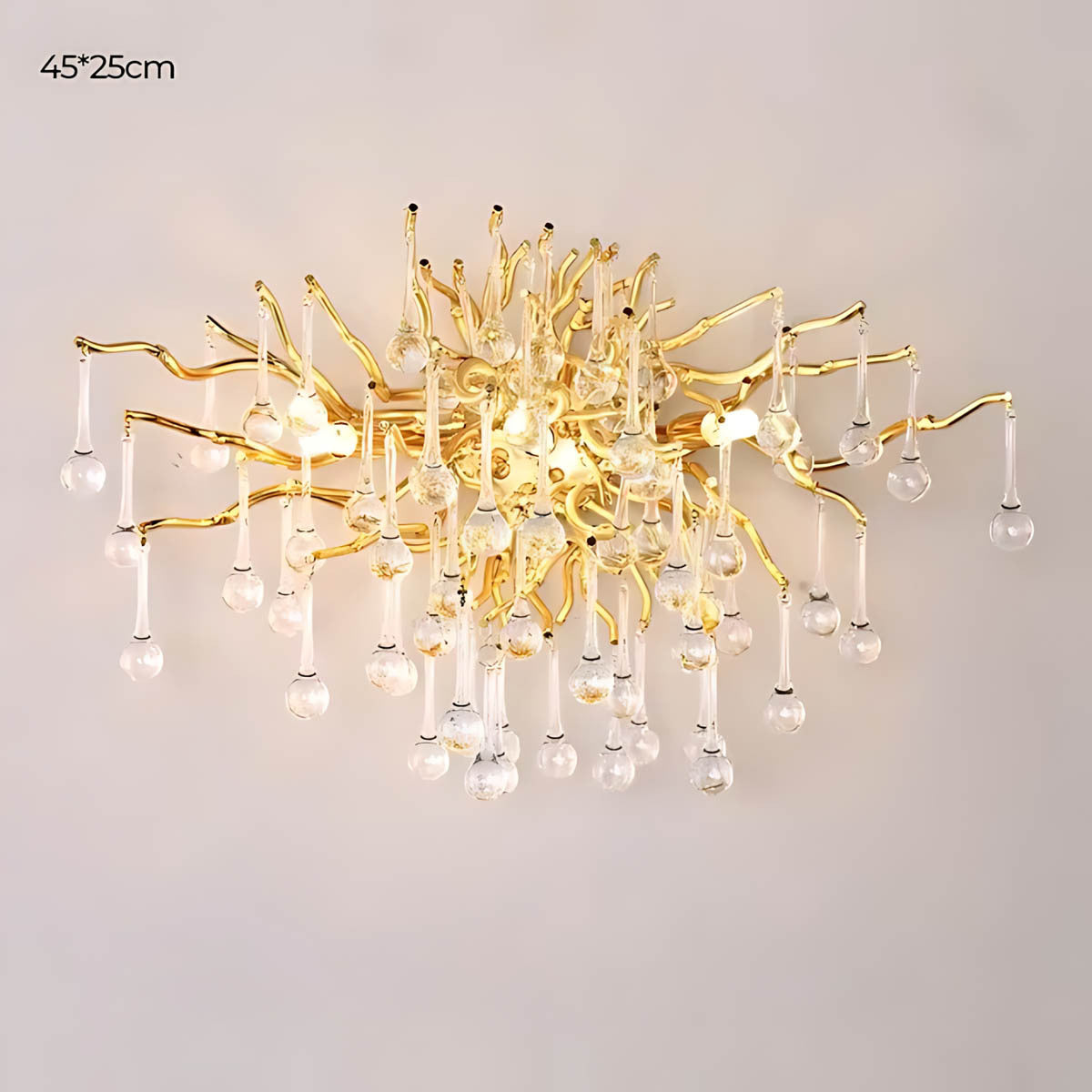 GEORGINA (Reduced Price | Gold / Wall | 45cm / Warm White | 3000K)