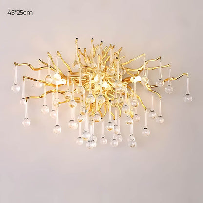 GEORGINA (Reduced Price | Gold / Wall | 45cm / Warm White | 3000K)