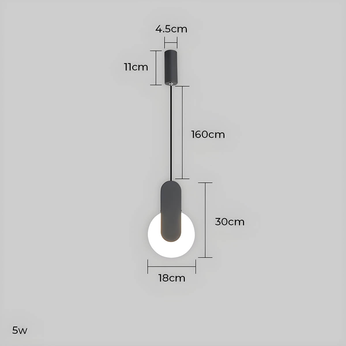 CHARLANN (Reduced Price | C | 30cm / Warm White)