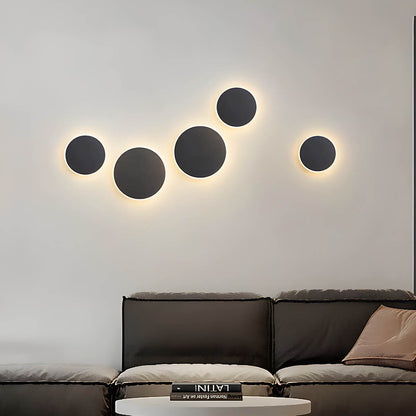 DOTS (Reduced Price | Black, 13cm, No Switch, Warm White | 2700-3500K)