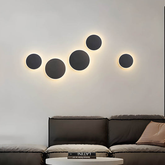 DOTS (Reduced Price | Black, 13cm, No Switch, Warm White | 2700-3500K)