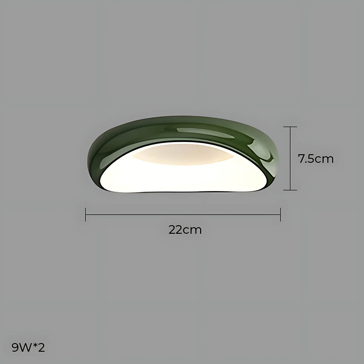 EINDHOVEN (Reduced Price | C / Tricolor (3000K - 6000K) / Green)