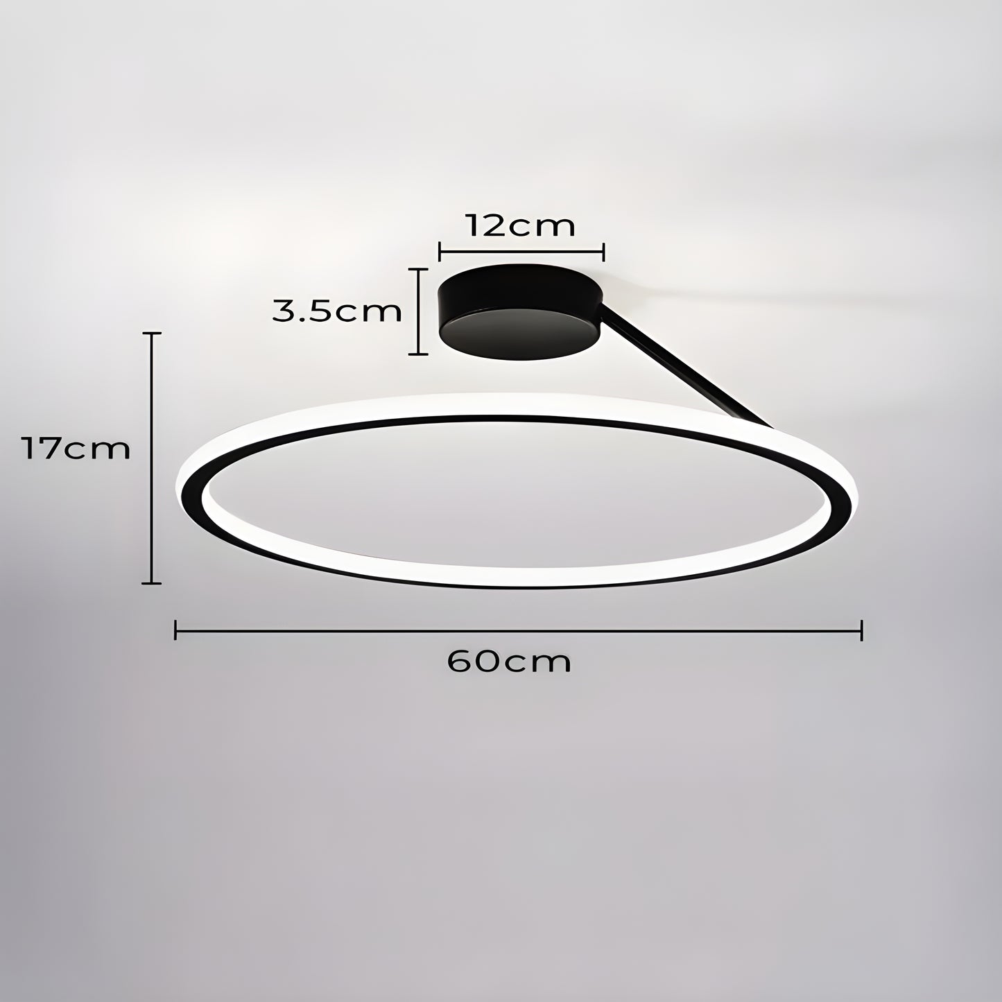 ELENA (Reduced Price | Black, 60cm, Neutral White)