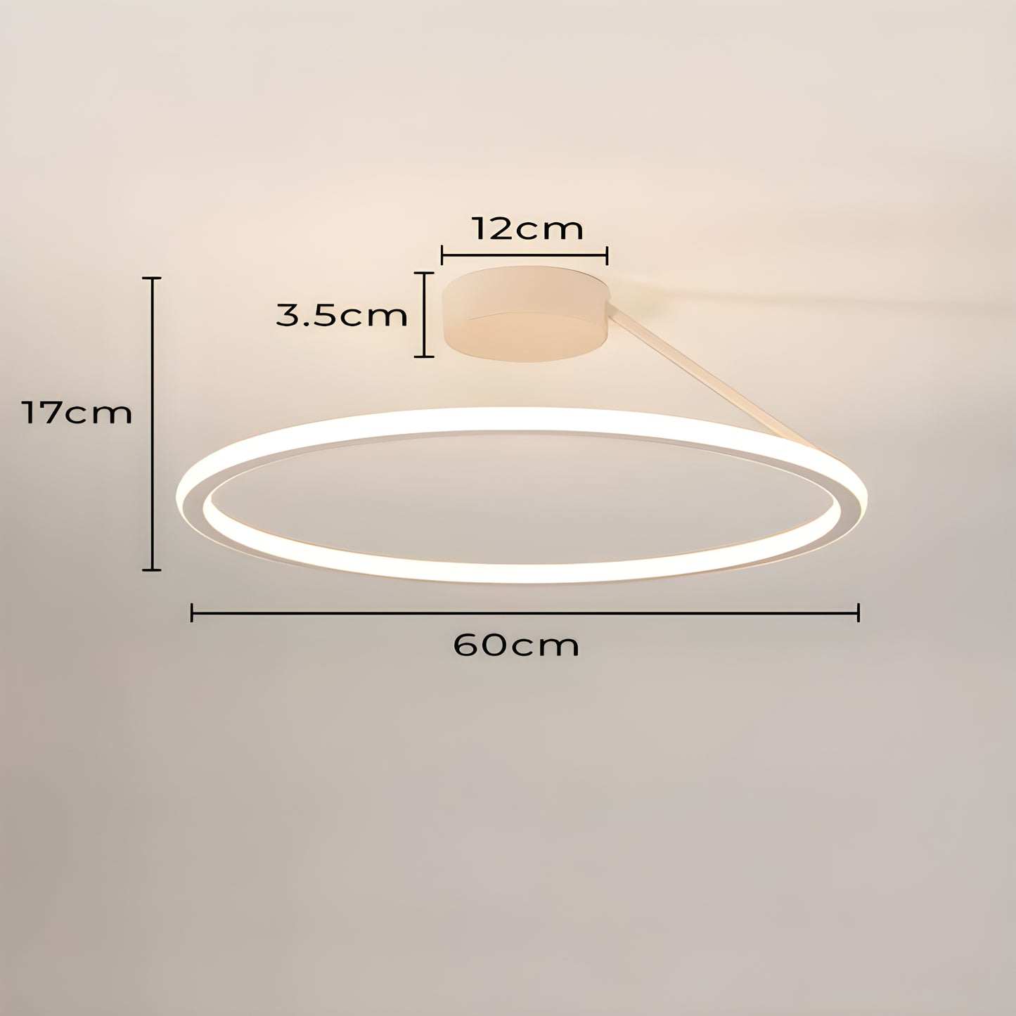 ELENA (Reduced Price | White | D60cm / Warm White (3000K))