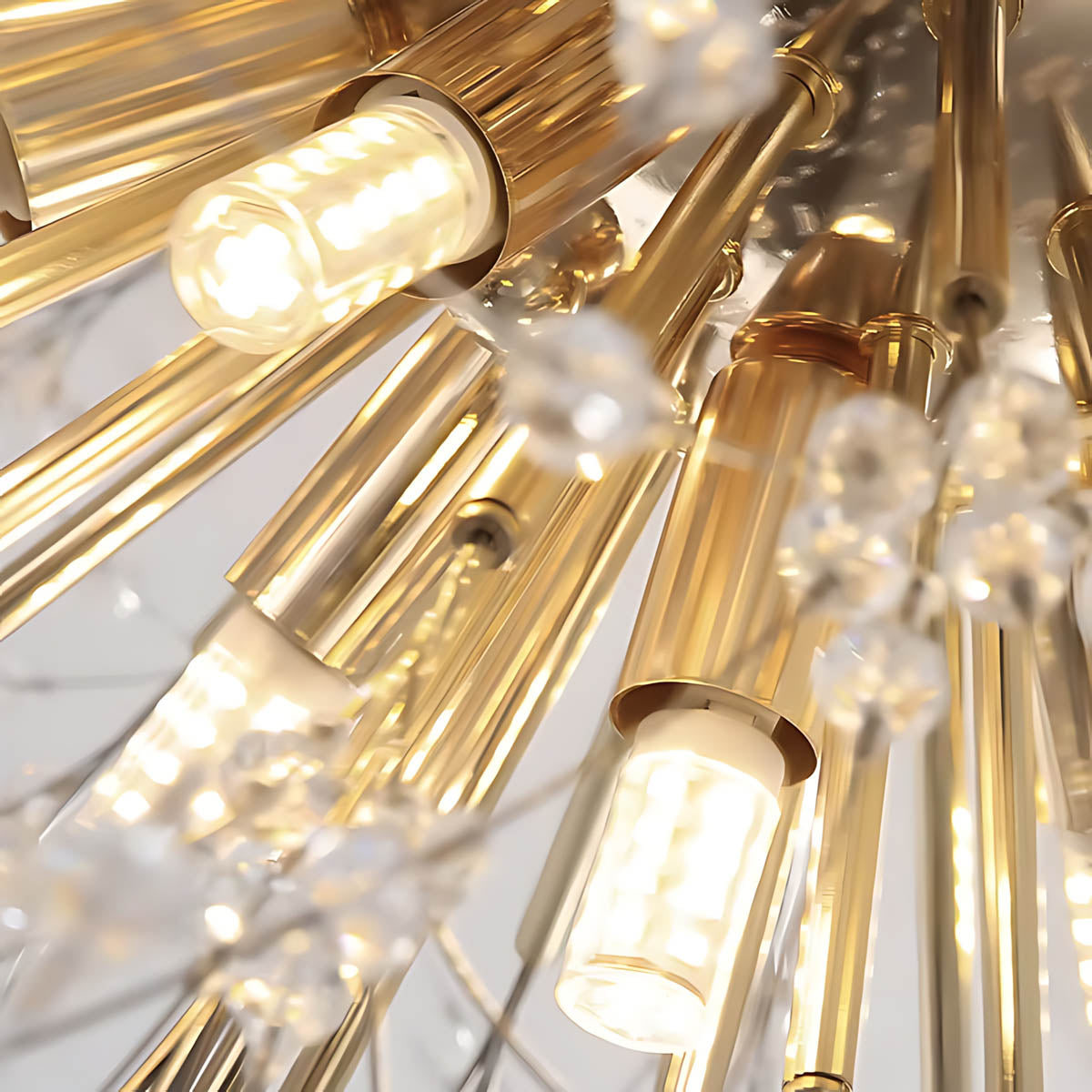 FLYKRA  (Reduced Price | Gold | 55cm | G9*12 / Warm White)