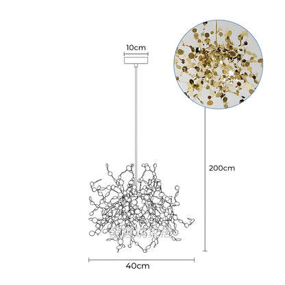 KATYA (Reduced Price | Gold | 40cm / Warm White)
