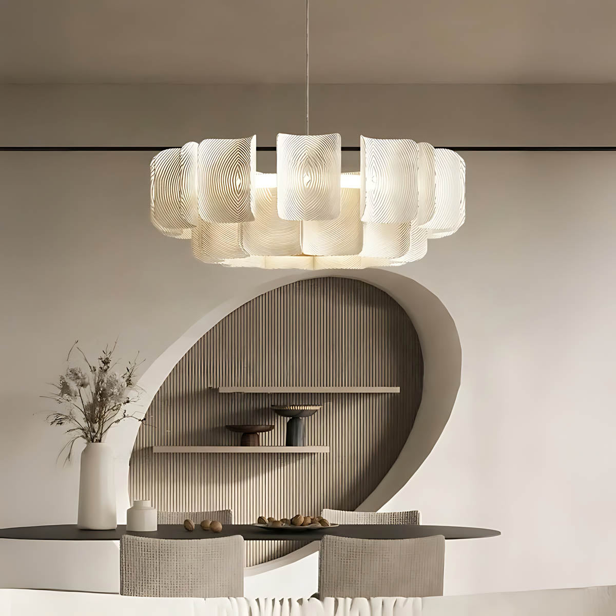 SWANSEA (Reduced Price | Chandelier | 80cm / Warm White)