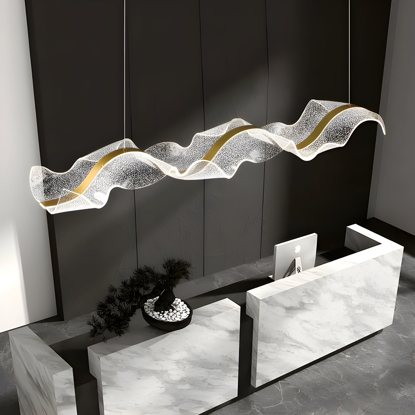 ZEN (Reduced Price | Gold 100cm | 39.5" / Warm White)