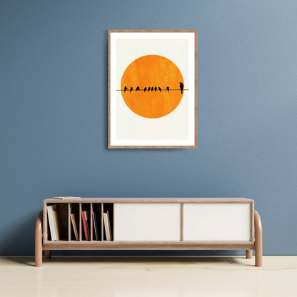 BIRDS FAMILY | PRINT