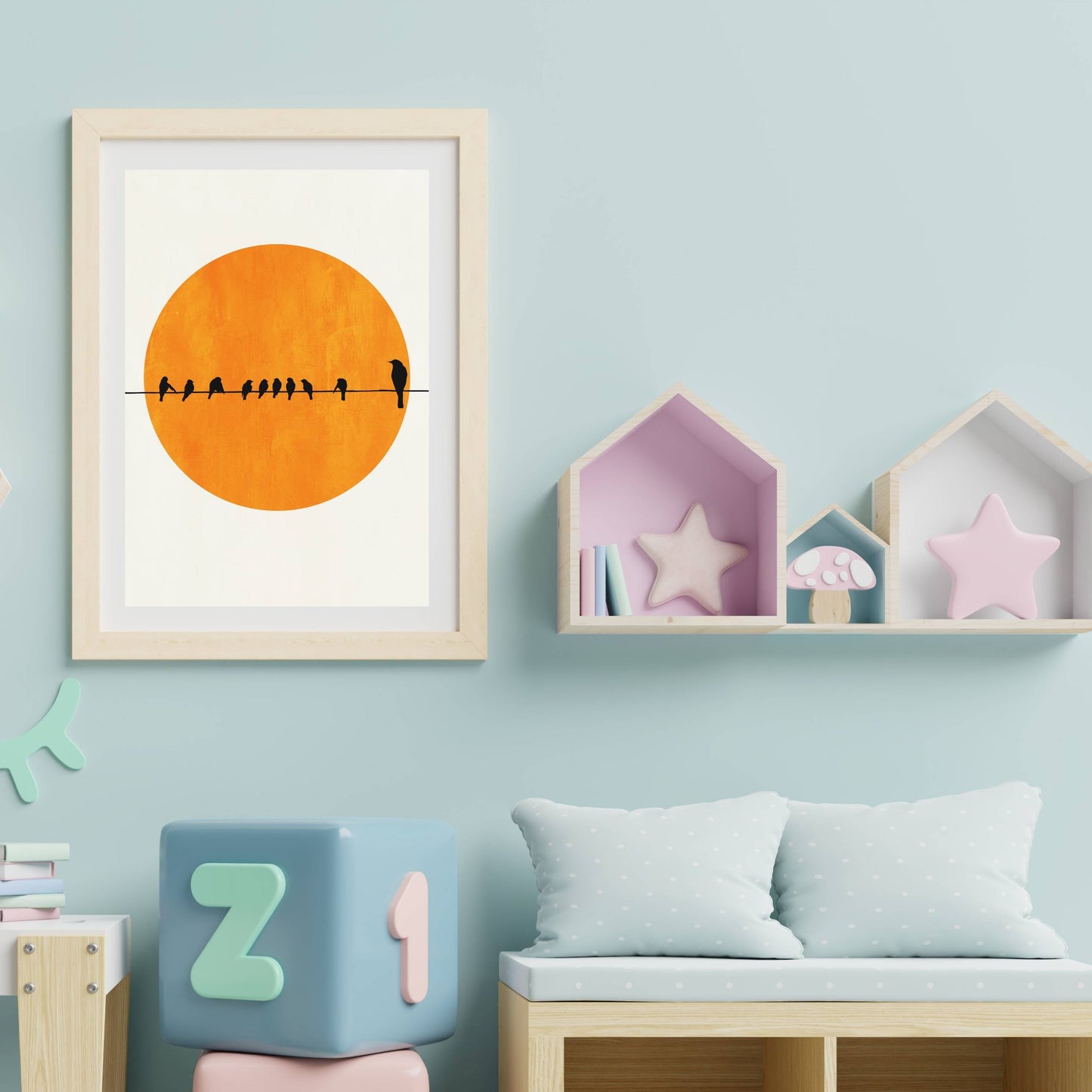 BIRDS FAMILY | PRINT