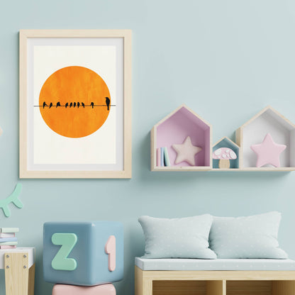 BIRDS FAMILY | PRINT