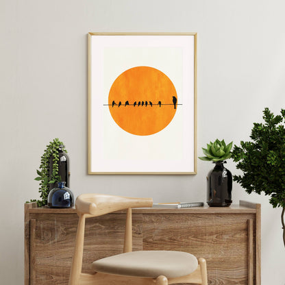 BIRDS FAMILY | PRINT