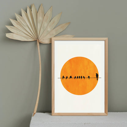 BIRDS FAMILY | PRINT