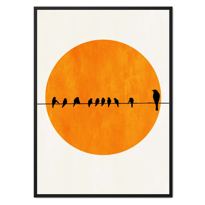 BIRDS FAMILY | CANVAS