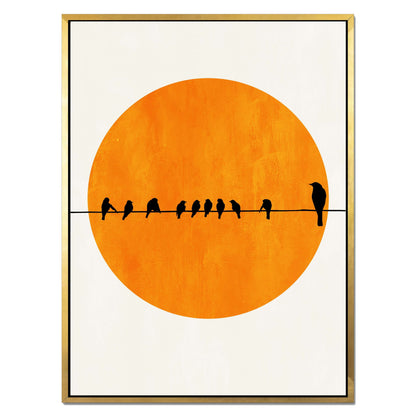 BIRDS FAMILY | CANVAS