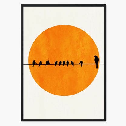 BIRDS FAMILY | CANVAS