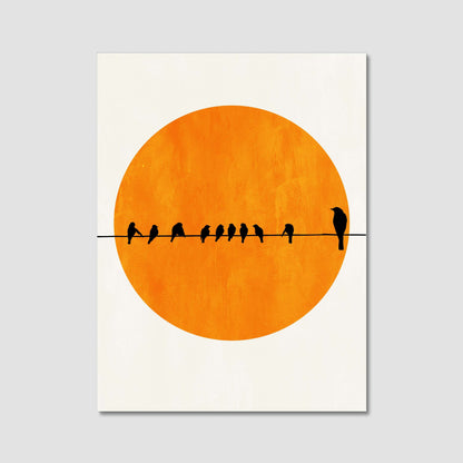BIRDS FAMILY | CANVAS