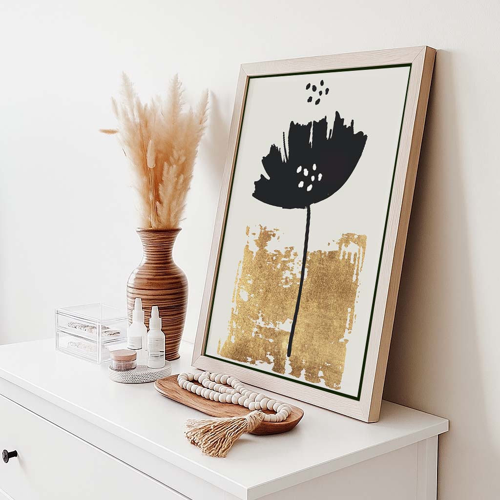 BLACK POPPY | CANVAS