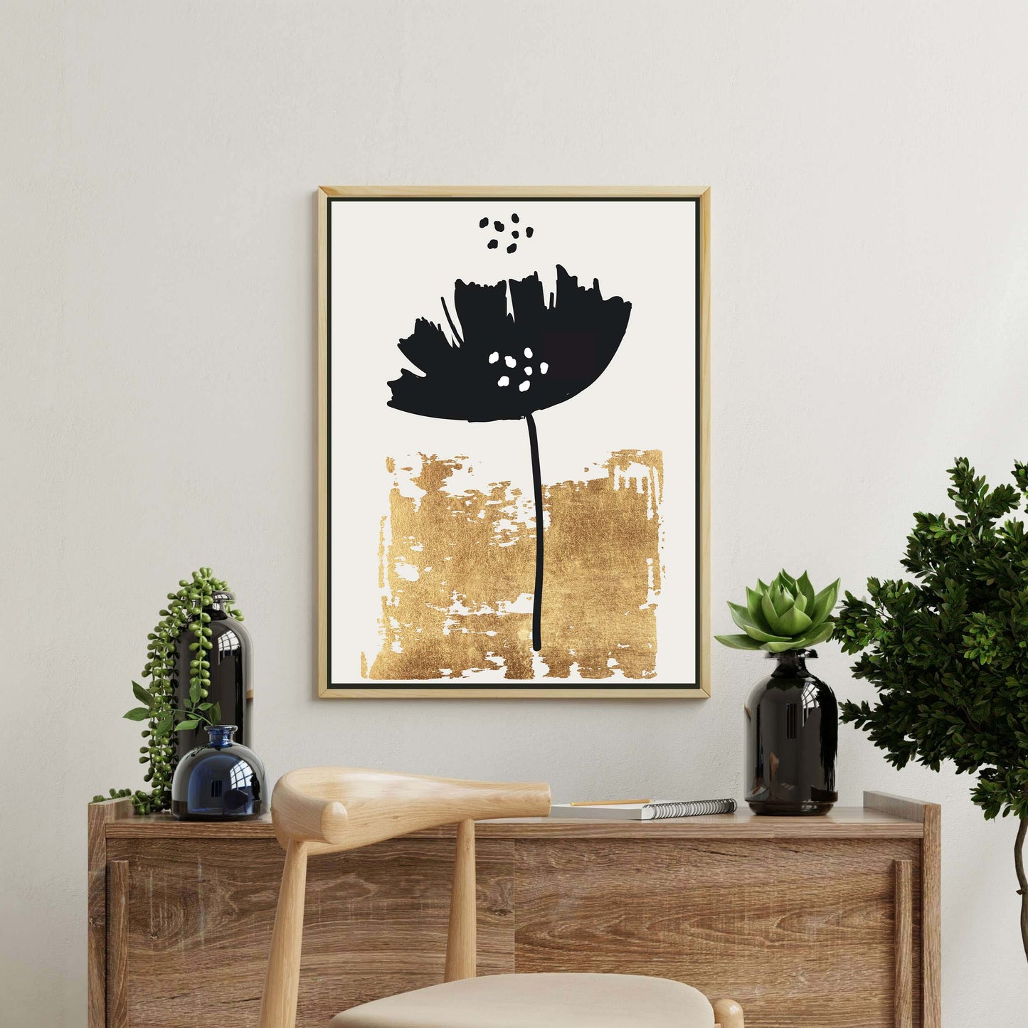 BLACK POPPY | CANVAS