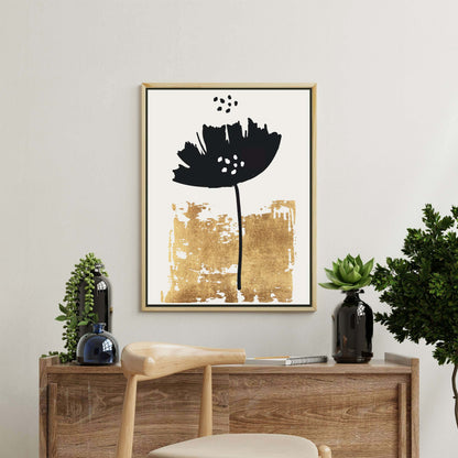 BLACK POPPY | CANVAS