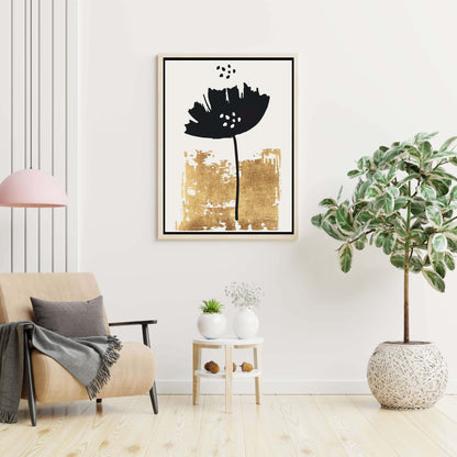 BLACK POPPY | CANVAS
