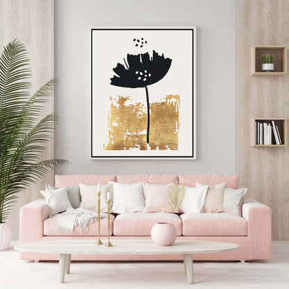 BLACK POPPY | CANVAS