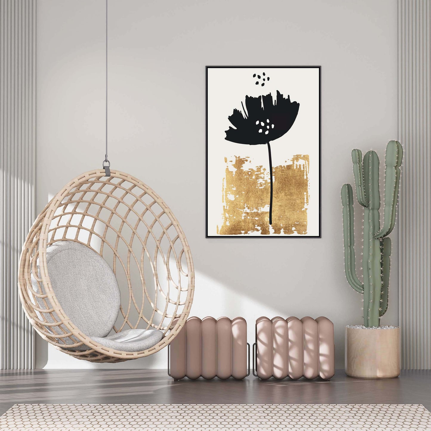 BLACK POPPY | CANVAS