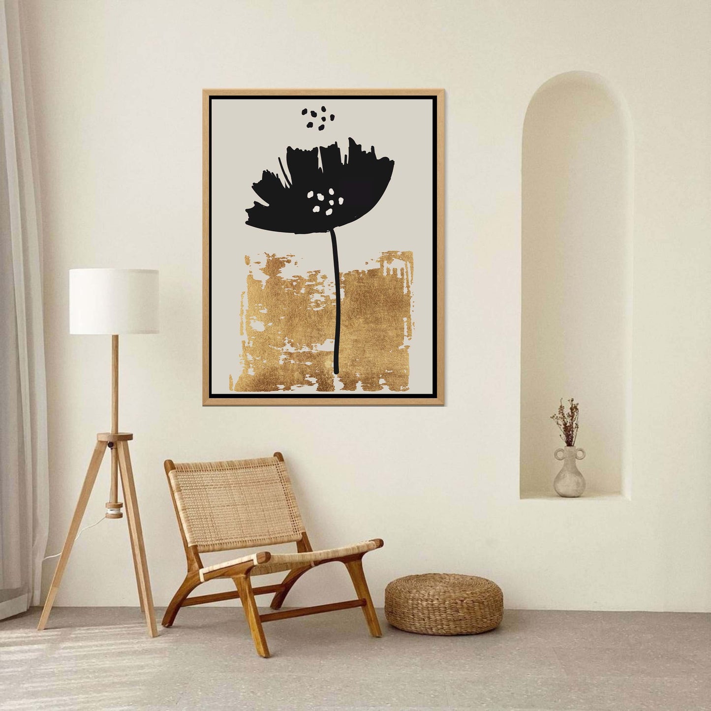 BLACK POPPY | CANVAS