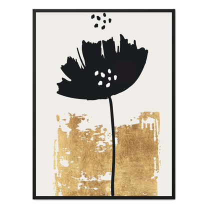 BLACK POPPY | CANVAS