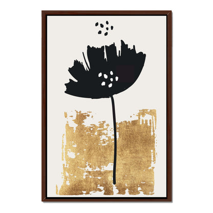 BLACK POPPY | CANVAS