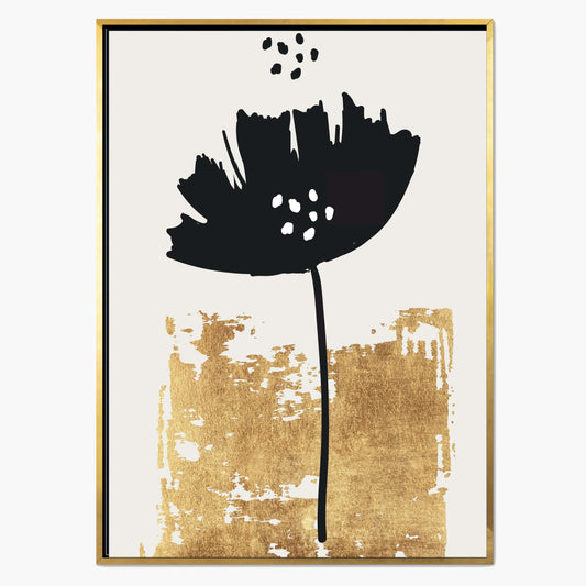 BLACK POPPY | CANVAS