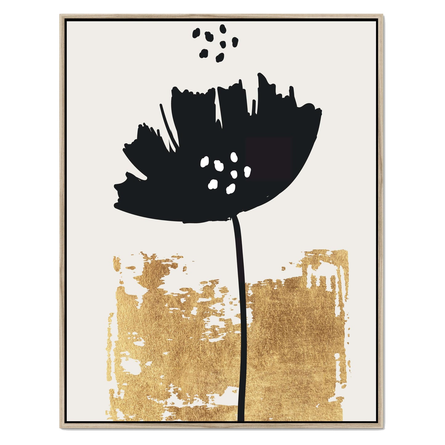 BLACK POPPY | CANVAS