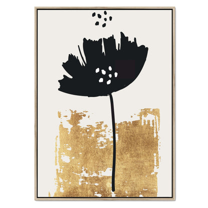 BLACK POPPY | CANVAS