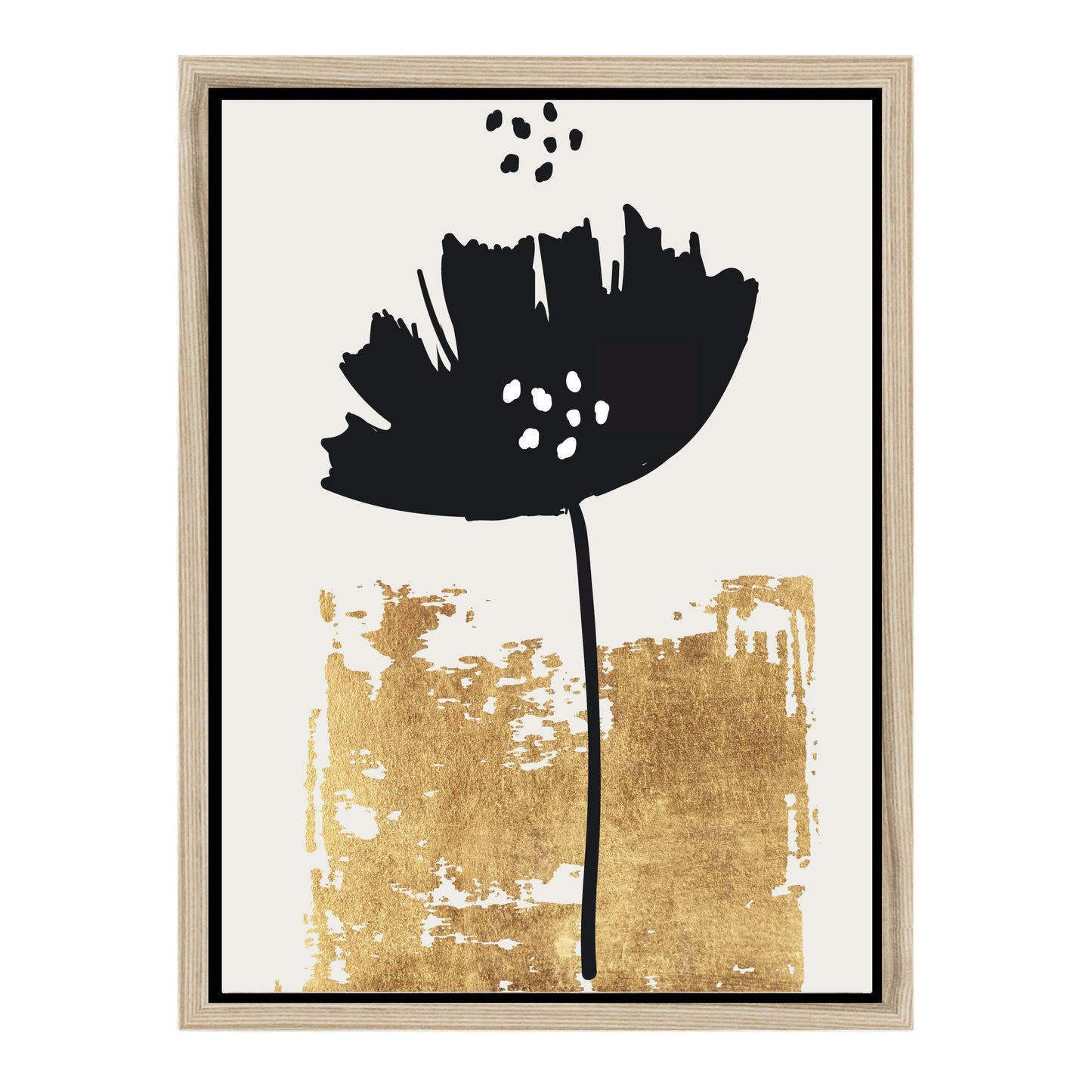 BLACK POPPY | CANVAS