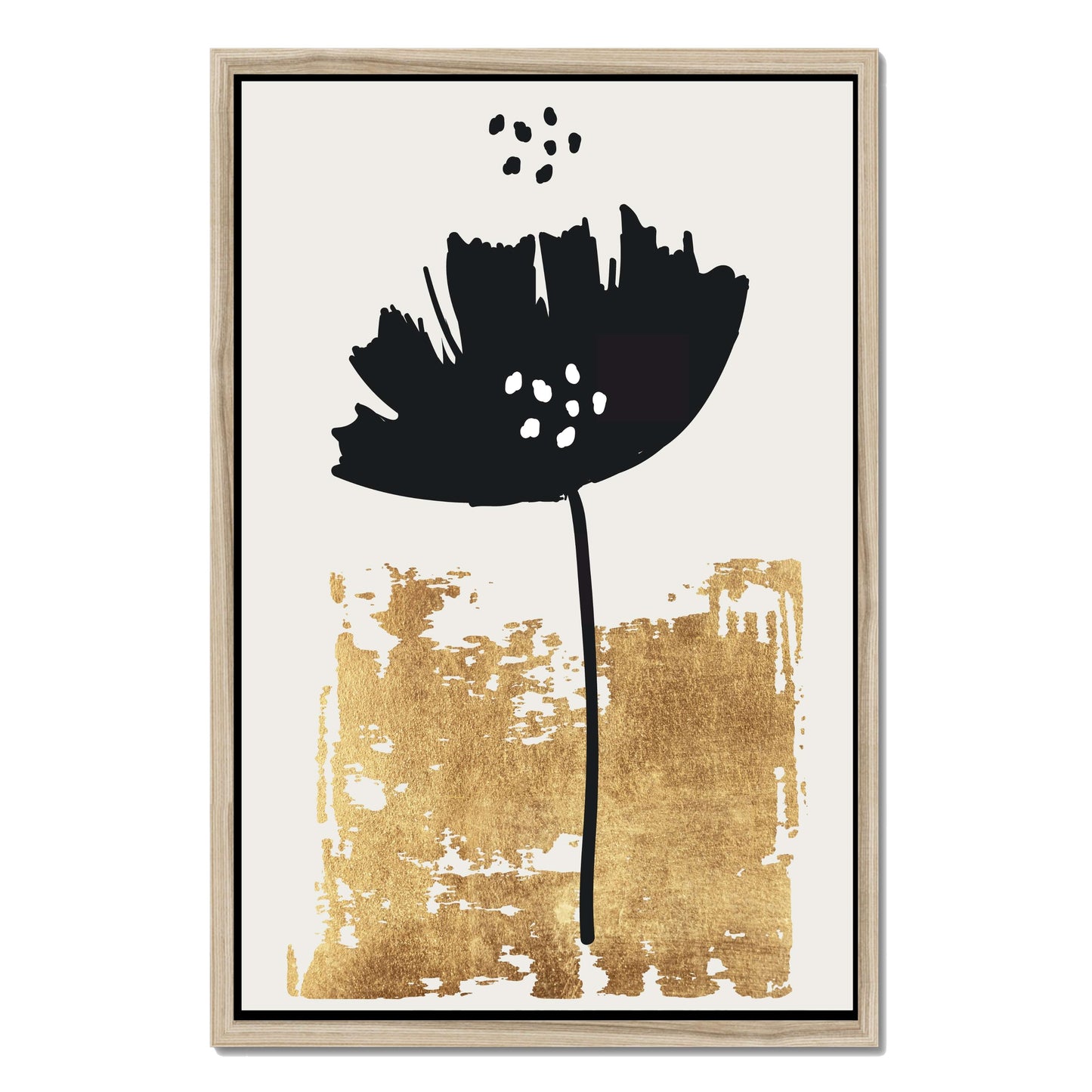 BLACK POPPY | CANVAS