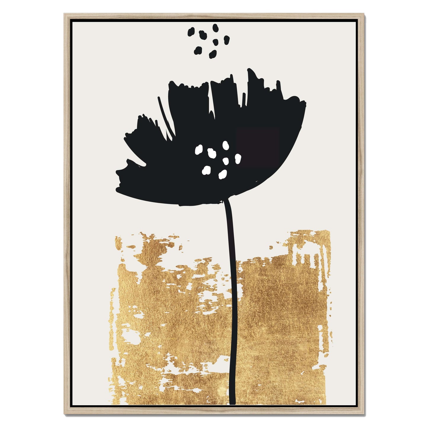 BLACK POPPY | CANVAS