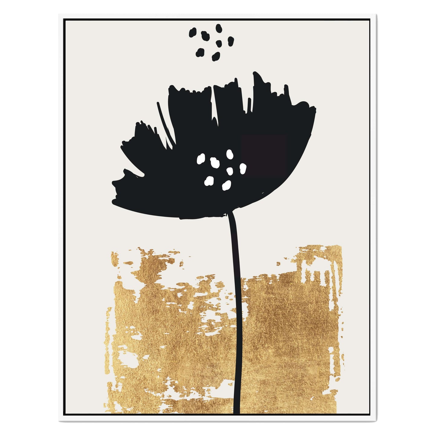 BLACK POPPY | CANVAS