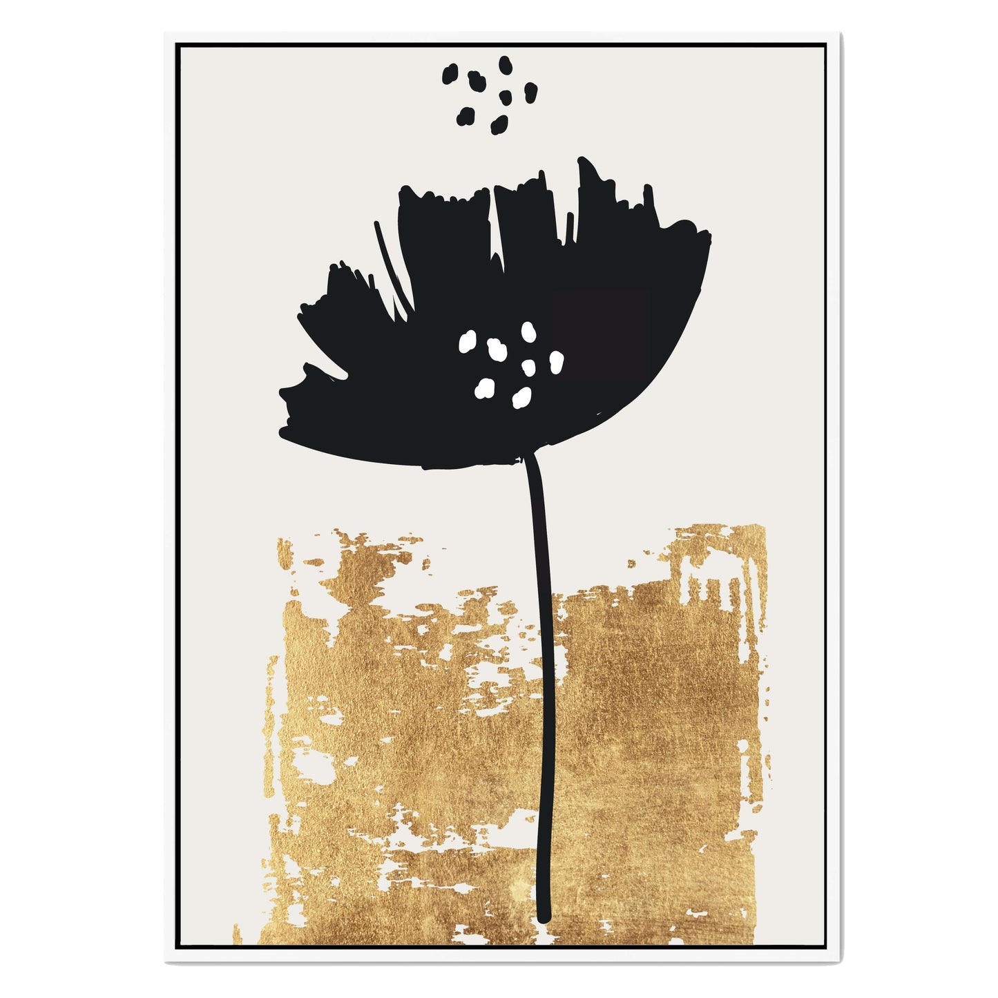 BLACK POPPY | CANVAS