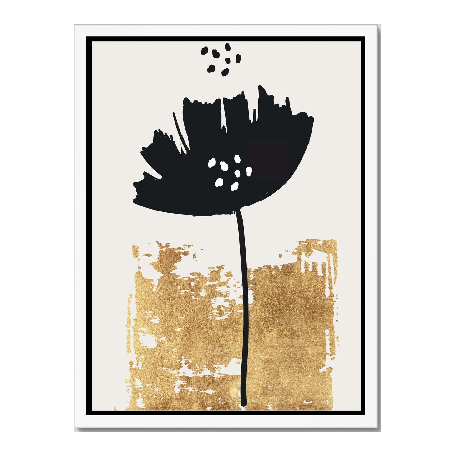 BLACK POPPY | CANVAS