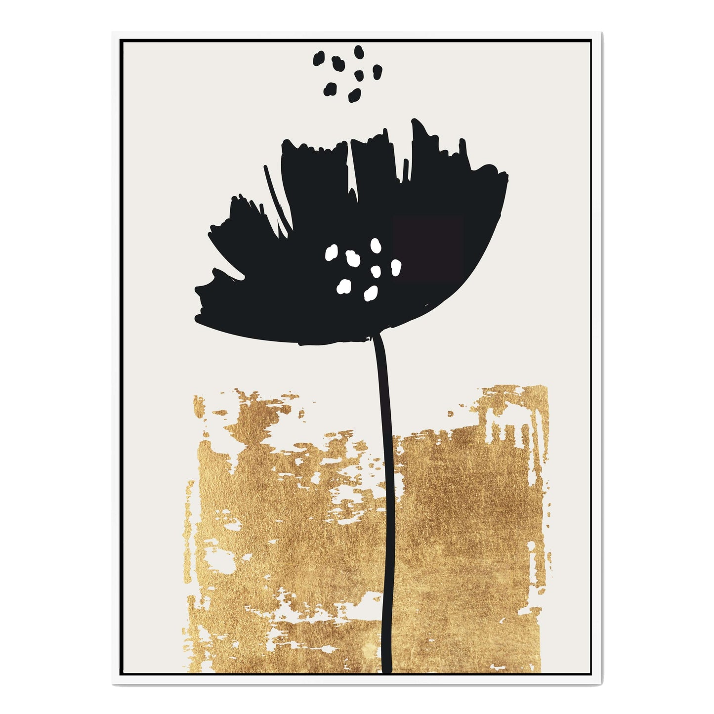 BLACK POPPY | CANVAS