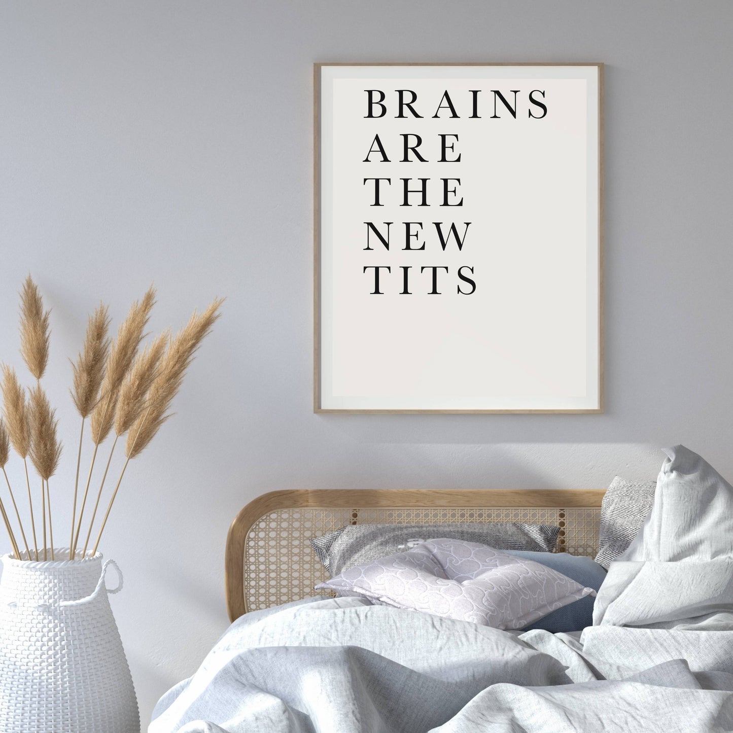 BRAINS ARE THE NEW TITS | PRINT